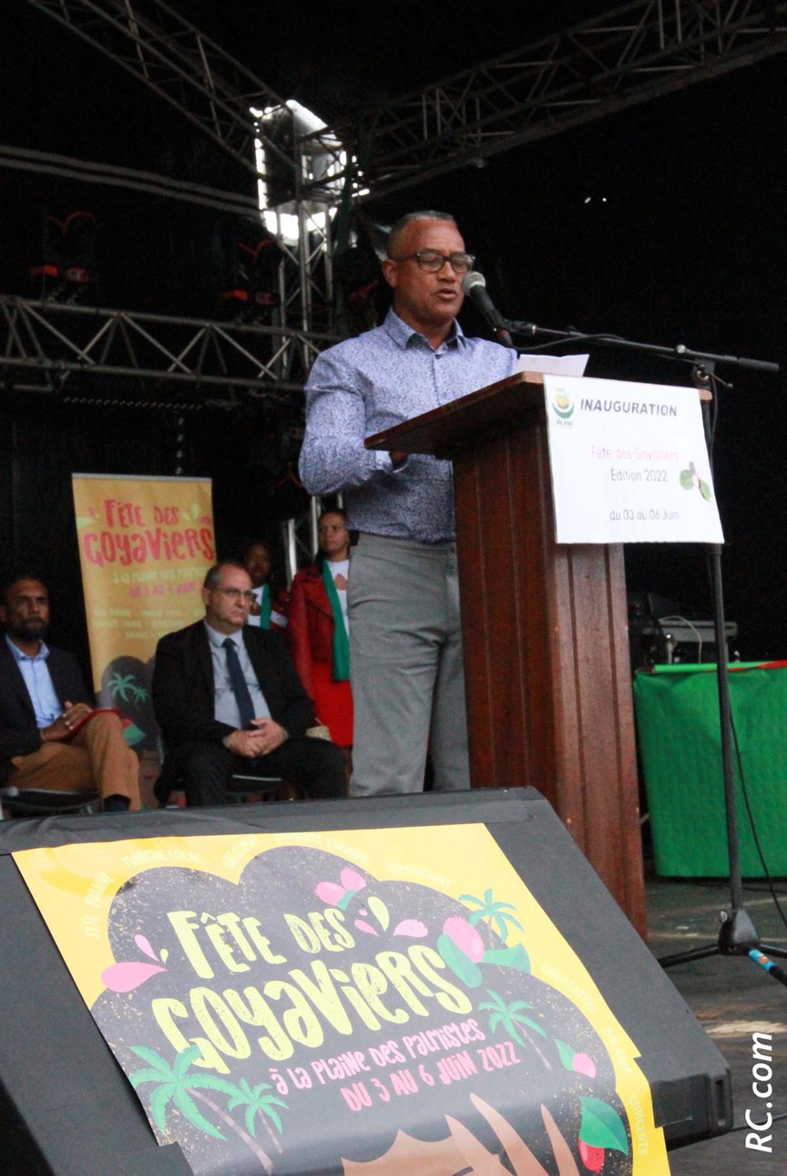 Marcel Faustin, président de l'association Nout' Goyaviers