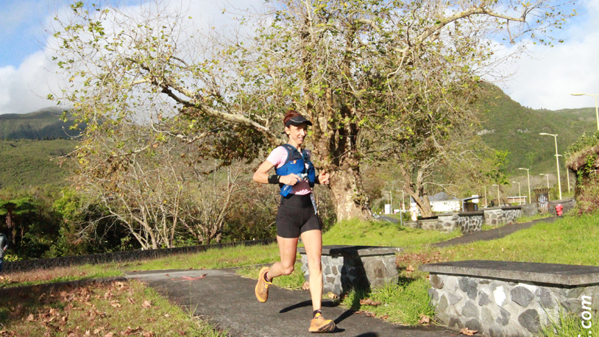 Même si elle préfère les longues distances, Corinne Lebreton  pris beaucoup de plaisir sur ce circuit