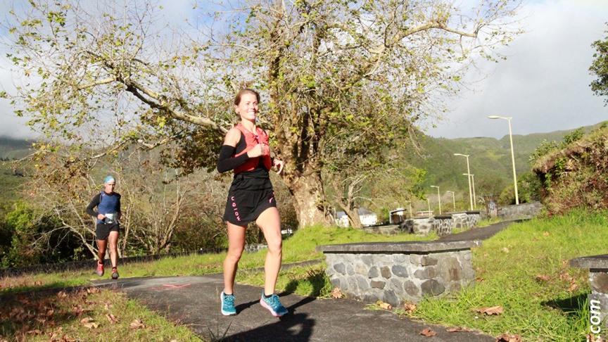 Pauline Winer a gardé son joli sourire sur tout le parcours Pauline Winer a gardé son joli sourire sur tout le parcours