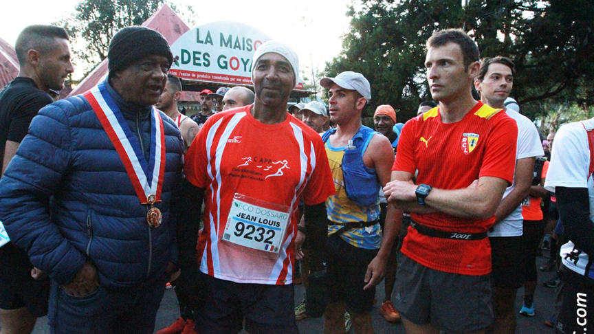 Les encouragements de Johnny Payet, le premier magistrat de la commune d'accueil Les encouragements de Johnny Payet, le premier magistrat de la commune d'accueil