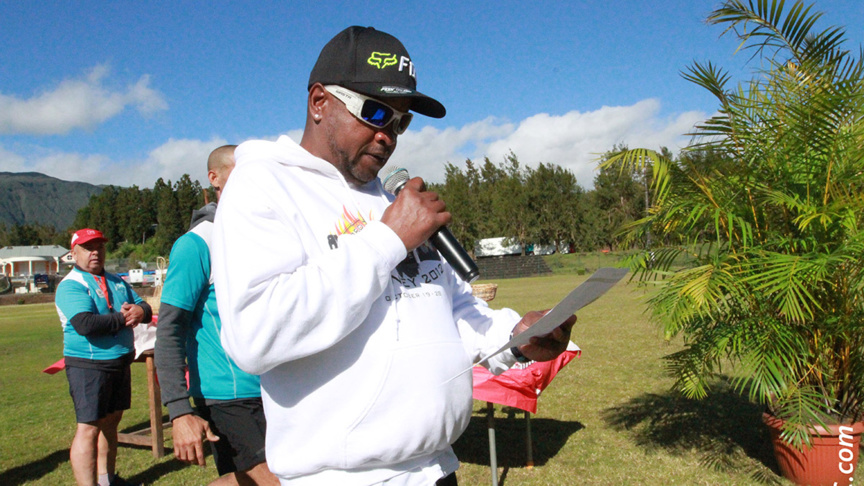Brice, l'animateur de la Ronde des Goyaviers Brice, l'animateur de la Ronde des Goyaviers