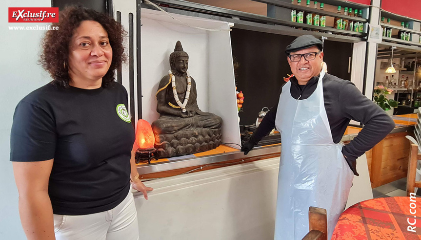 Gabriel Martial et sa compagne Emmanuelle dirigent le Saint-François Gabriel Martial et sa compagne Emmanuelle dirigent le Saint-François