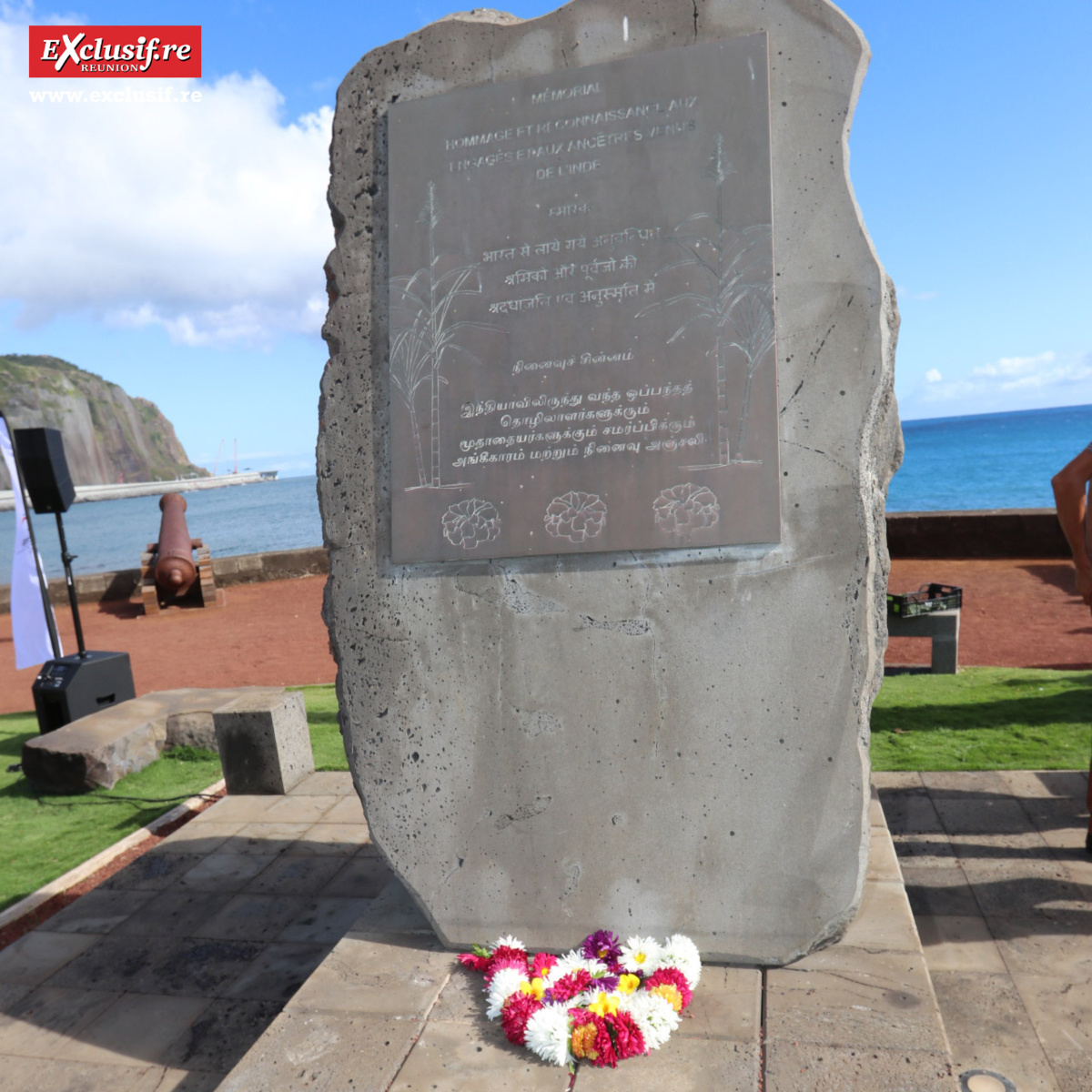 Commémoration de l'arrivée des engagés indiens à La Réunion Commémoration de l'arrivée des engagés indiens à La Réunion
