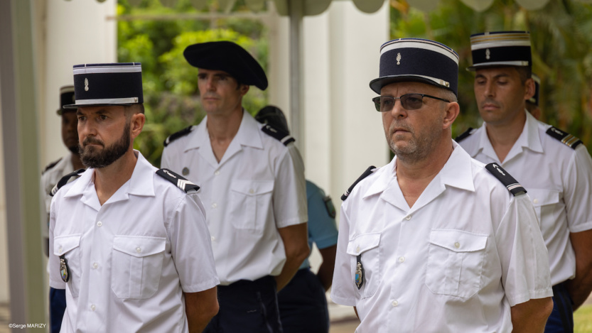 Les gendarmes médaillés pour la sécurité et pour actes de courage Les gendarmes médaillés pour la sécurité et pour actes de courage