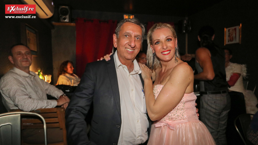 Aziz Patel, d'Exclusif.re, et Suzy Champagne Aziz Patel, d'Exclusif.re, et Suzy Champagne