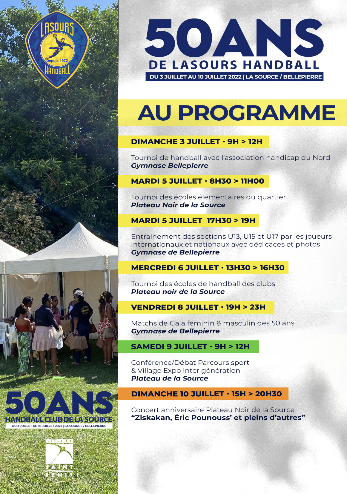 Les 50 ans de Lasours Handball: le club en fête! 