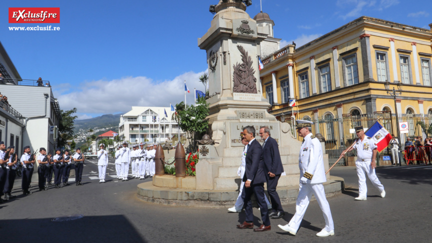 Les ministres Gérald Darmanin et Jean-François Carenco en visite
