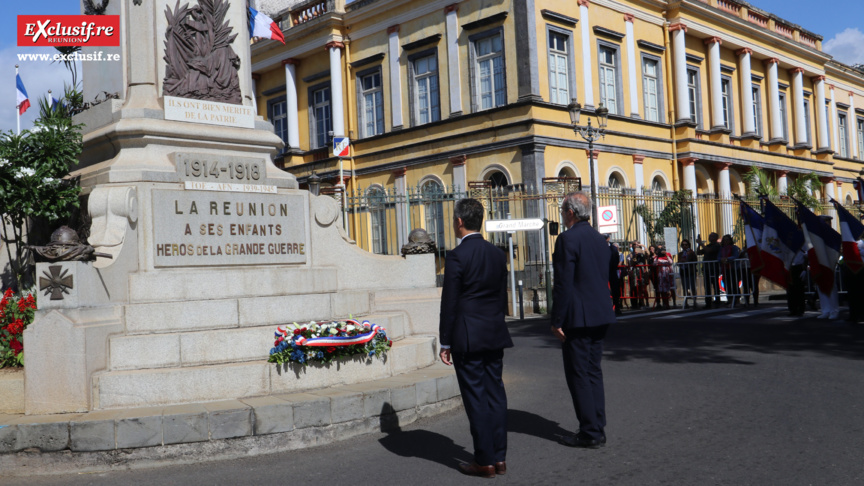 Les ministres Gérald Darmanin et Jean-François Carenco en visite