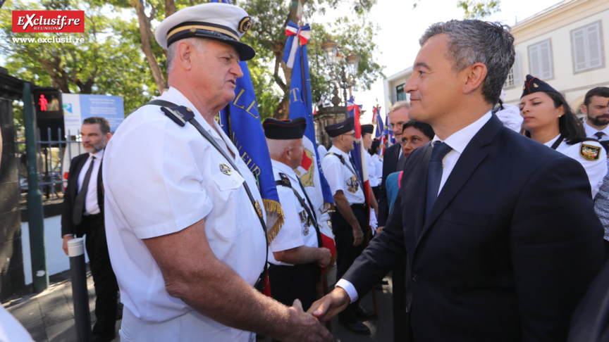 Les ministres Gérald Darmanin et Jean-François Carenco en visite