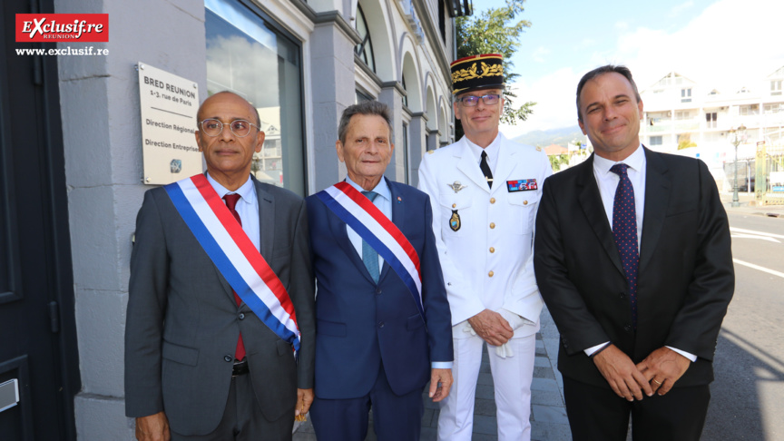 Les ministres Gérald Darmanin et Jean-François Carenco en visite