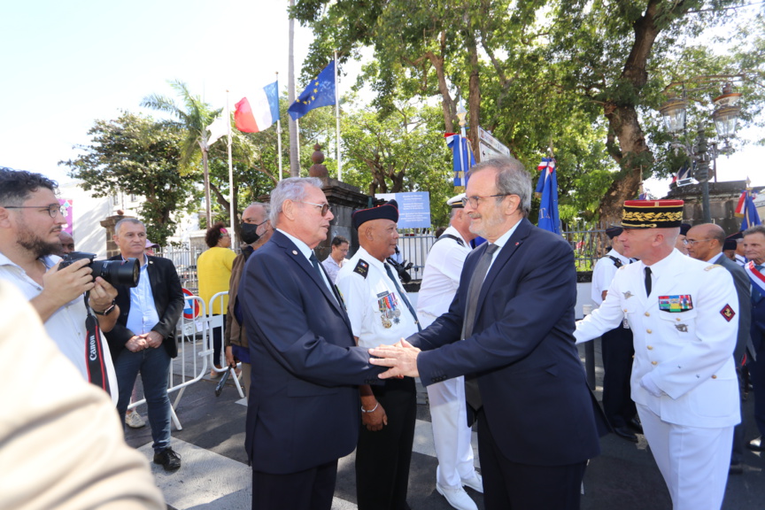 Les ministres Gérald Darmanin et Jean-François Carenco en visite Les ministres Gérald Darmanin et Jean-François Carenco en visite