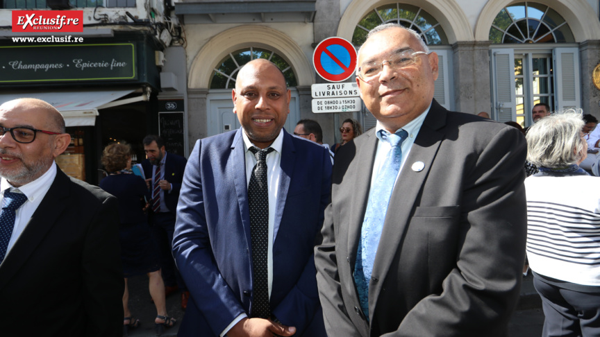Les ministres Gérald Darmanin et Jean-François Carenco en visite