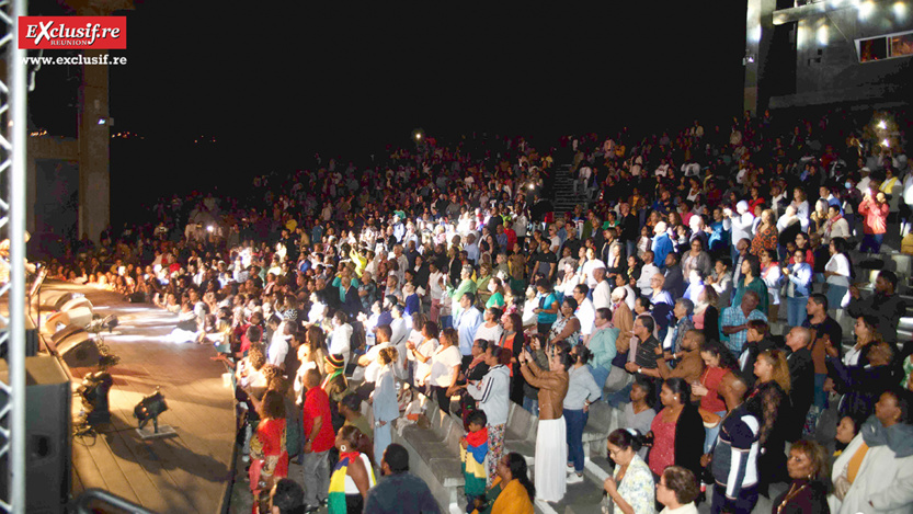 Concert de Aubin au Téat Plein Air: gros succès avant son départ de La Réunion Concert de Aubin au Téat Plein Air: gros succès avant son départ de La Réunion