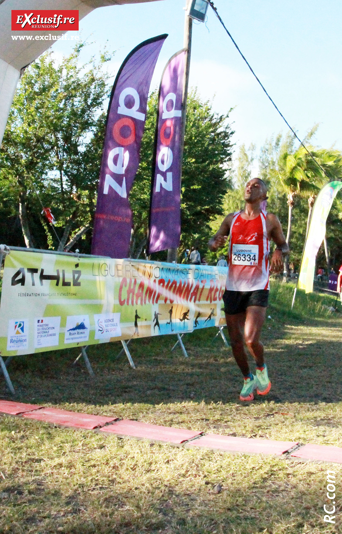 Ludovic Jasmin découvrait le semi-marathon. Il va en refaire certainement...