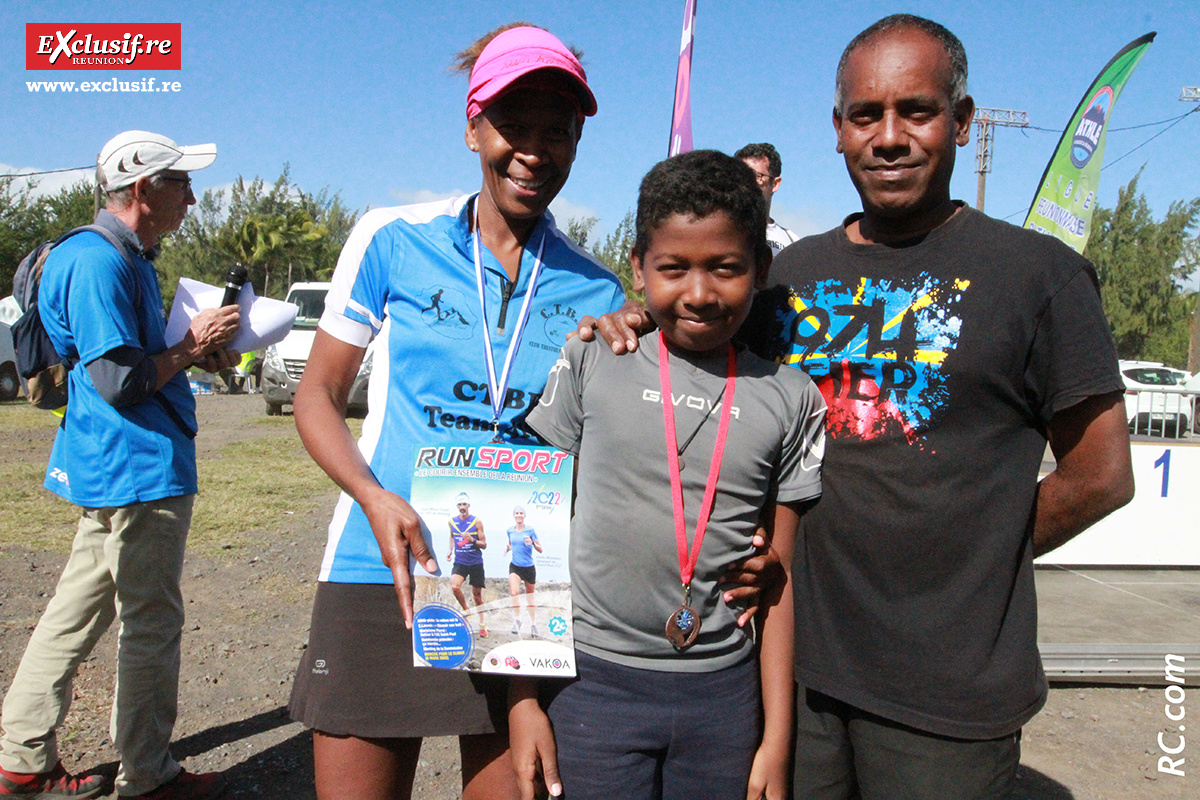 Daisy Angama en famille