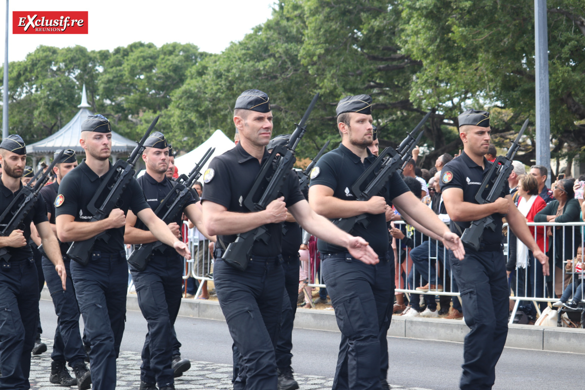 Défilé du 14 juillet au Barachois: ferveur nationale Défilé du 14 juillet au Barachois: ferveur nationale