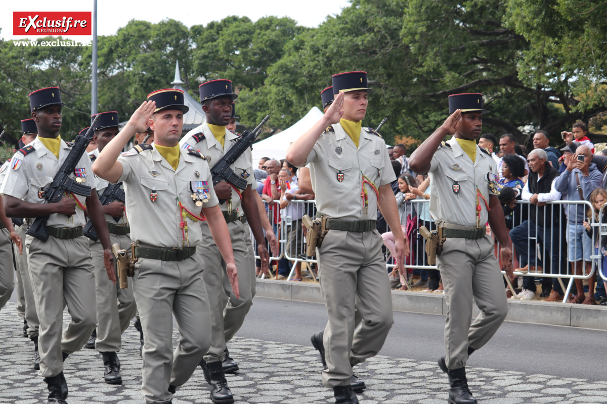 Défilé du 14 juillet au Barachois: ferveur nationale Défilé du 14 juillet au Barachois: ferveur nationale