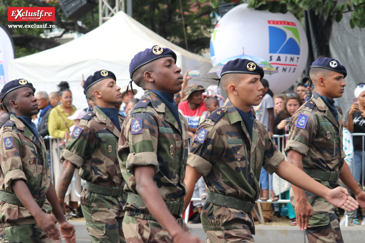 Défilé du 14 juillet au Barachois: ferveur nationale Défilé du 14 juillet au Barachois: ferveur nationale