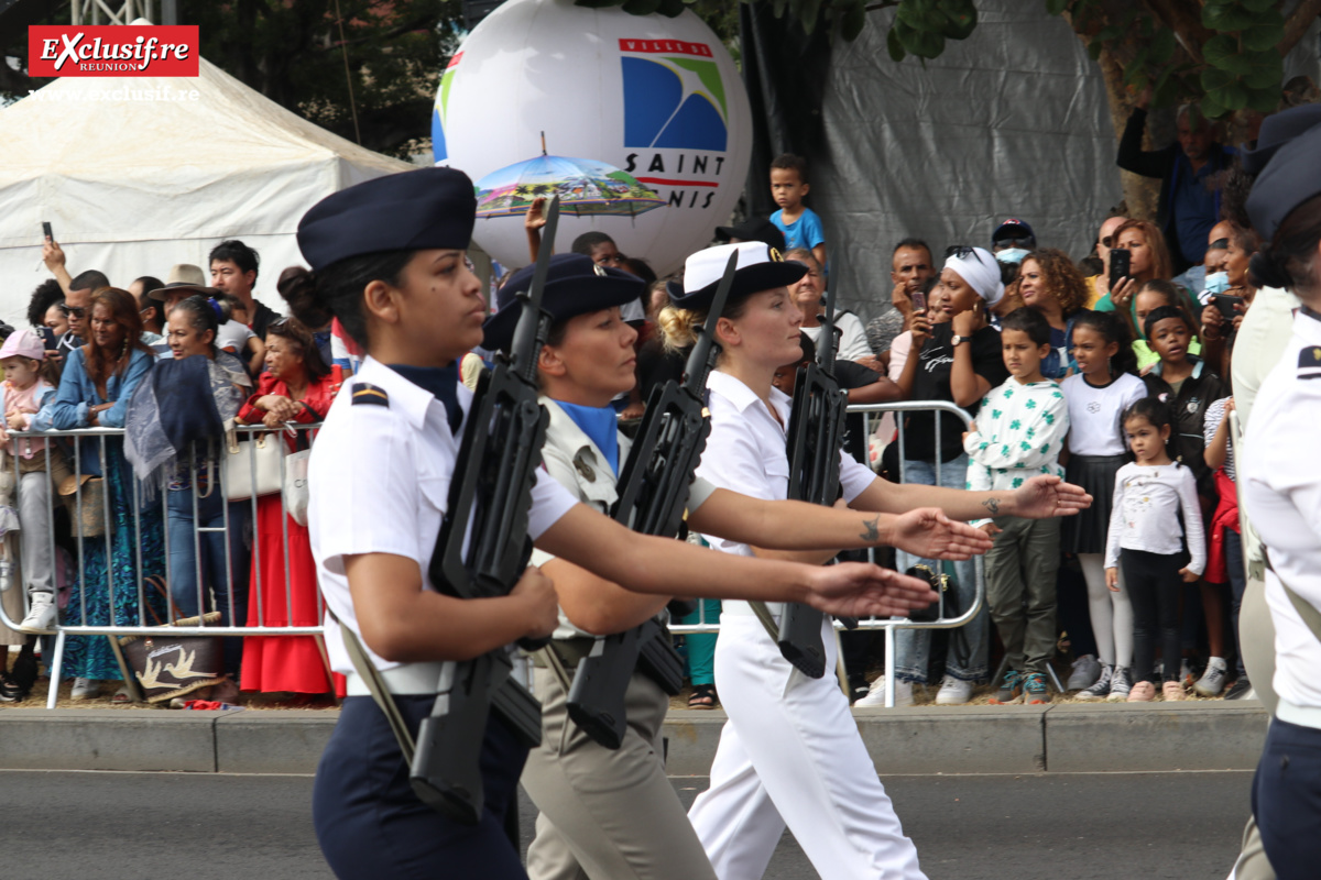 Défilé du 14 juillet au Barachois: ferveur nationale Défilé du 14 juillet au Barachois: ferveur nationale