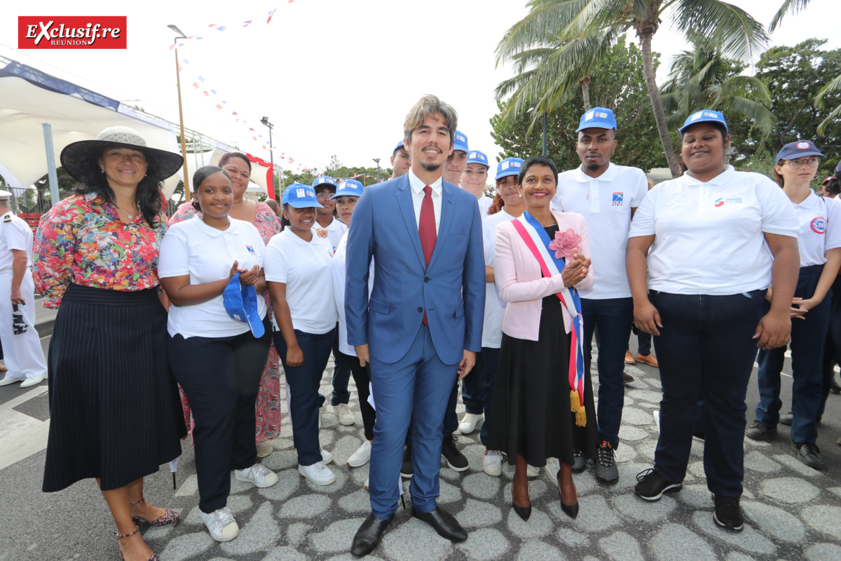 Défilé du 14 juillet au Barachois: ferveur nationale Défilé du 14 juillet au Barachois: ferveur nationale