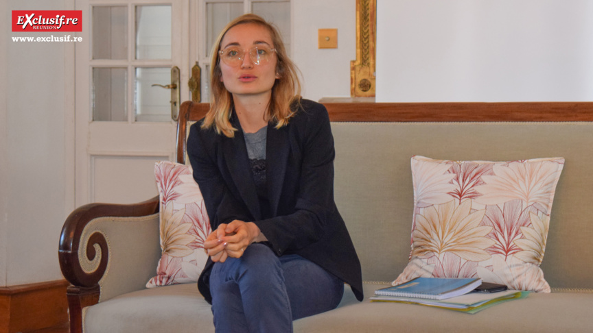 Elle a 31 ans, elle a fait Sciences Po et l'ENA, La Réunion est son troisième poste