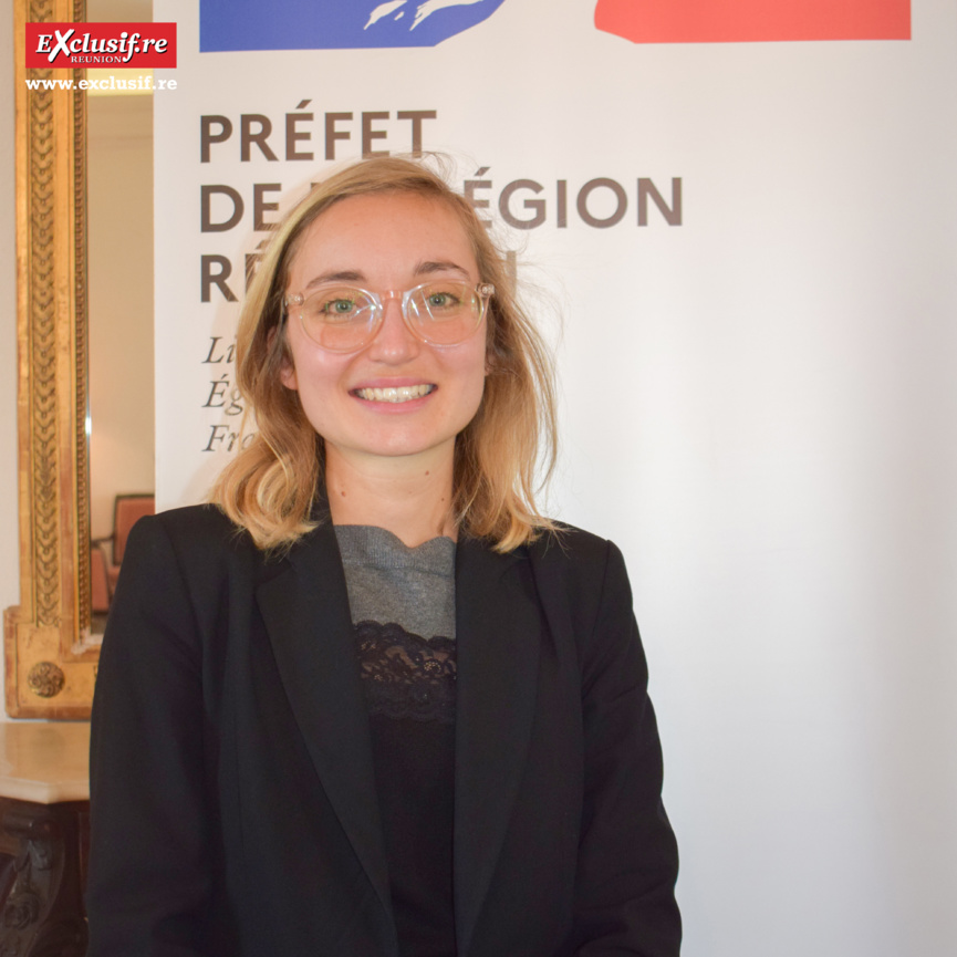 Parvine Lacombe, 31 ans, était directrice de cabinet du Préfet de Moselle avant d'arriver dans l'île