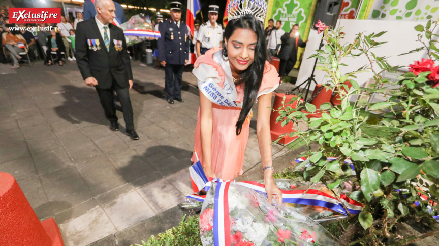 Dana Virin a déposé une gerbe au Monument aux Morts de la ville