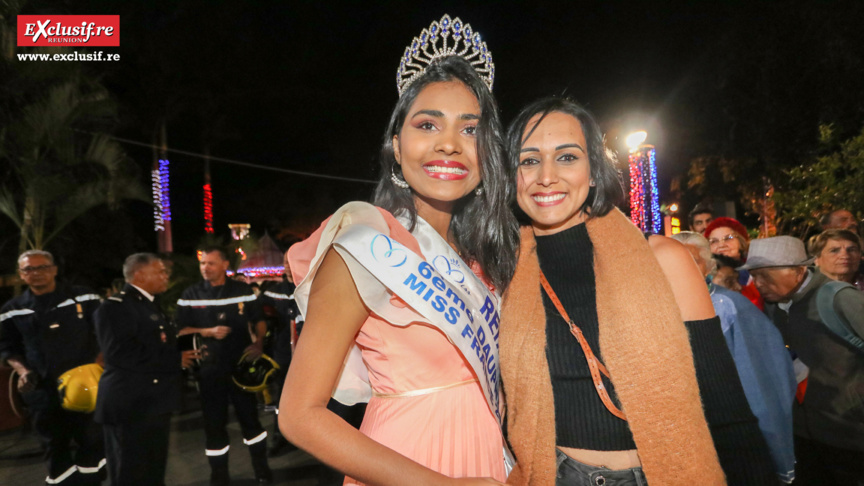 Dana Virin avec une ex-candidate Miss Réunion qui vit à l'Entre-Deux Dana Virin avec une ex-candidate Miss Réunion qui vit à l'Entre-Deux