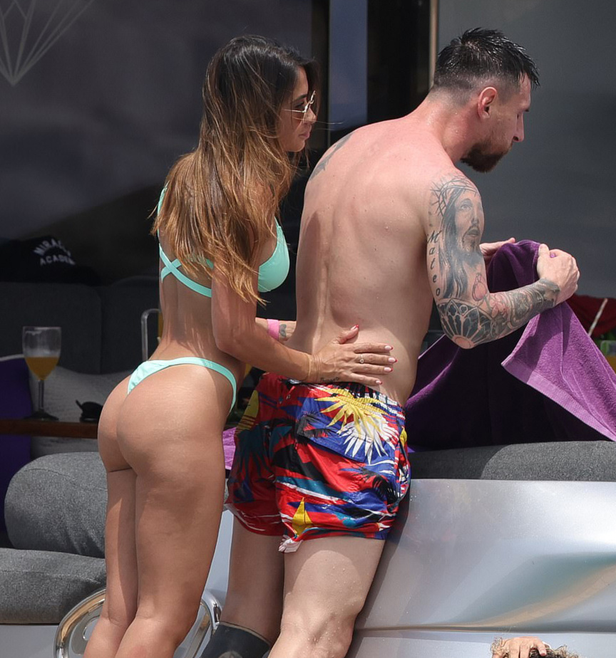 Antonella et Lio en vacances en juin