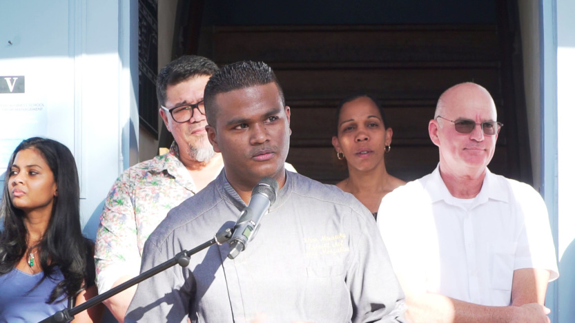 Kevin Minatchy, Chef executif du Dina Morgabine et parrain de la promotion Kevin Minatchy, Chef executif du Dina Morgabine et parrain de la promotion