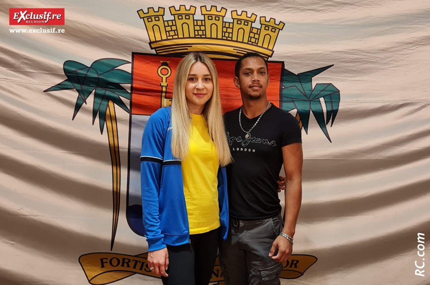 L'Ukrainienne Anzhelika Terliuga, championne du monde de karaté, à Saint-Pierre