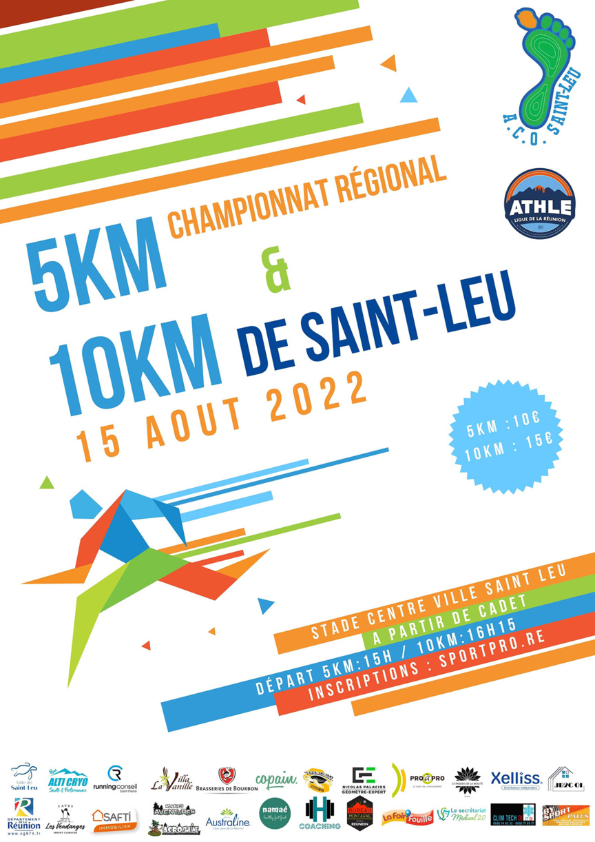 10 km de Saint-Leu: et un championnat de 5 km en valeur ajoutée 10 km de Saint-Leu: et un championnat de 5 km en valeur ajoutée