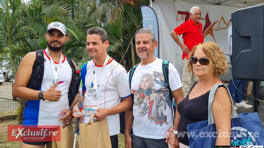 Cédric accompagnait Stéphane Séry non-voyant, ici aux côtés de ses parents Cédric accompagnait Stéphane Séry non-voyant, ici aux côtés de ses parents
