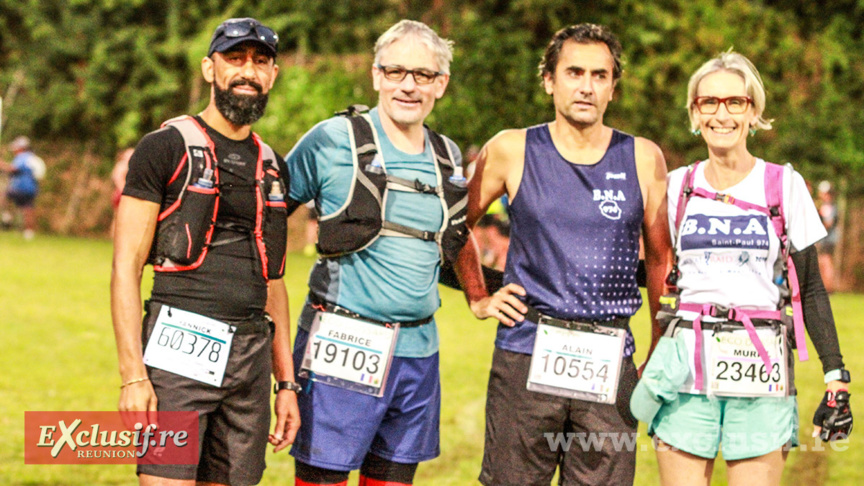 Le couple Morilhat et des coéquipiers de BNA Le couple Morilhat et des coéquipiers de BNA