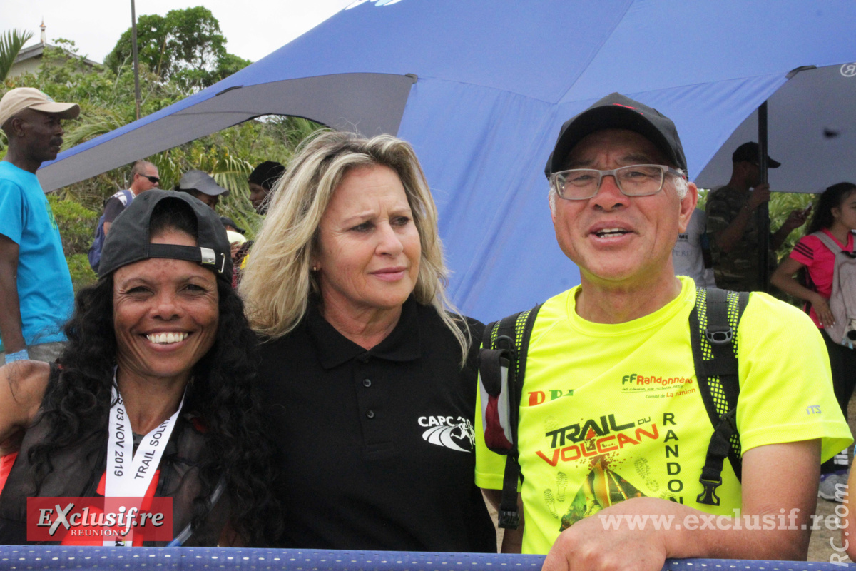 Trois Réunionnais qui seront à Rodrigues : Elisabeth Mondia , Marlène  Chane See Chu et Michel Chong Fa Shen. Ce dernier sera à la tête d'une belle équipe de randonneurs