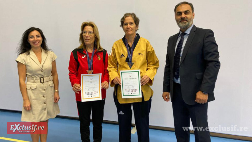 Véronique Laloe a porté haut les couleurs de La Réunion avec une médaille d’or en Master -65 ans