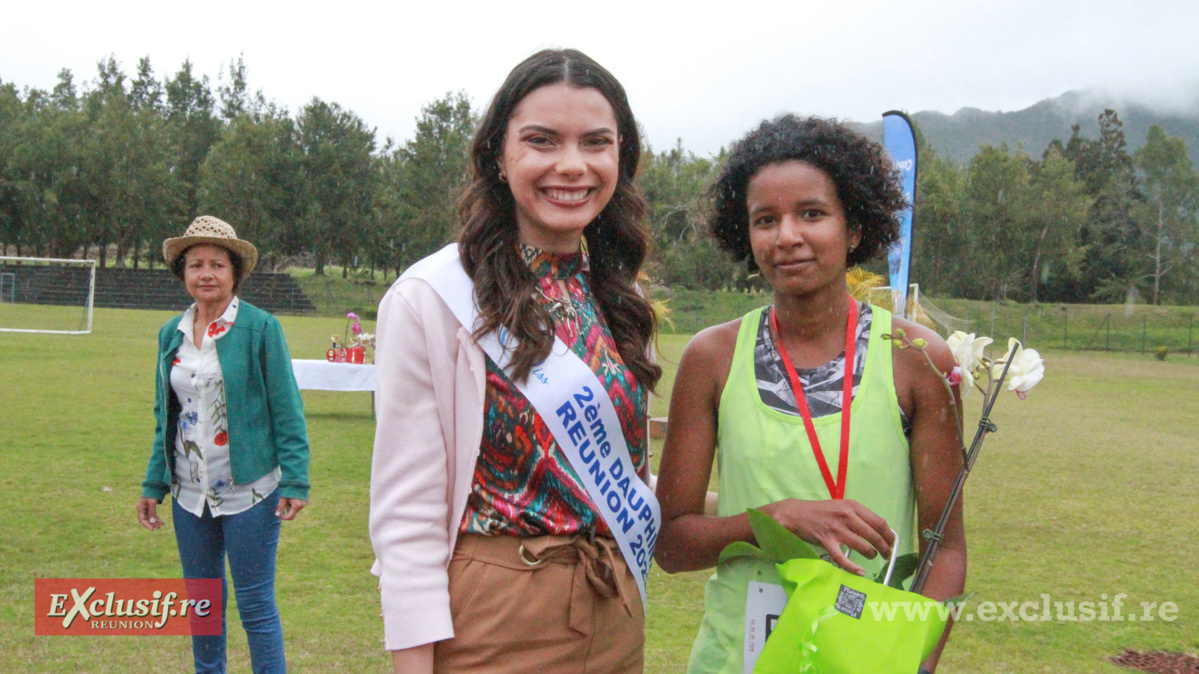 Ludmilla Gonthier et Flavia Ramin, qui a remporté la course
