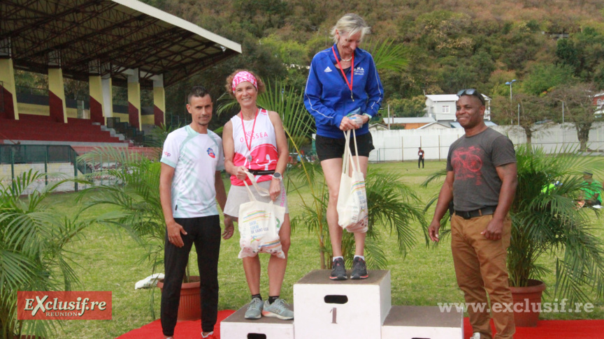 La fête sur le podium