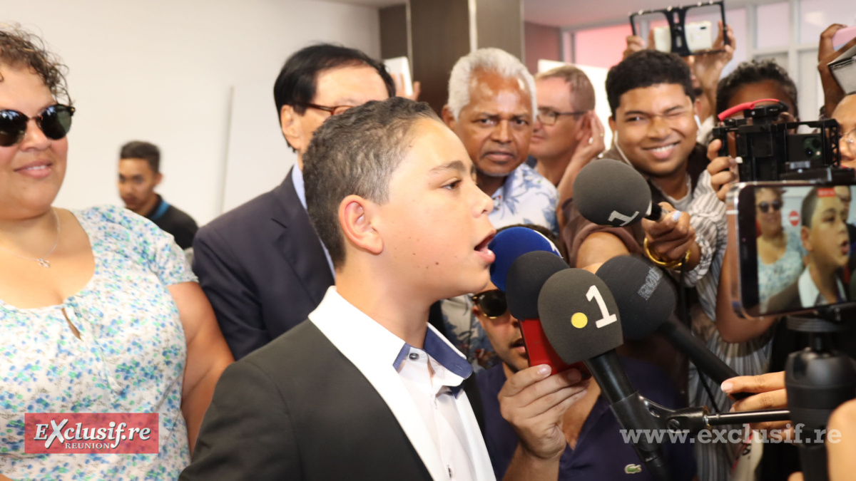 Raynaud Sadon assailli par la presse locale dès son arrivée Raynaud Sadon assailli par la presse locale dès son arrivée