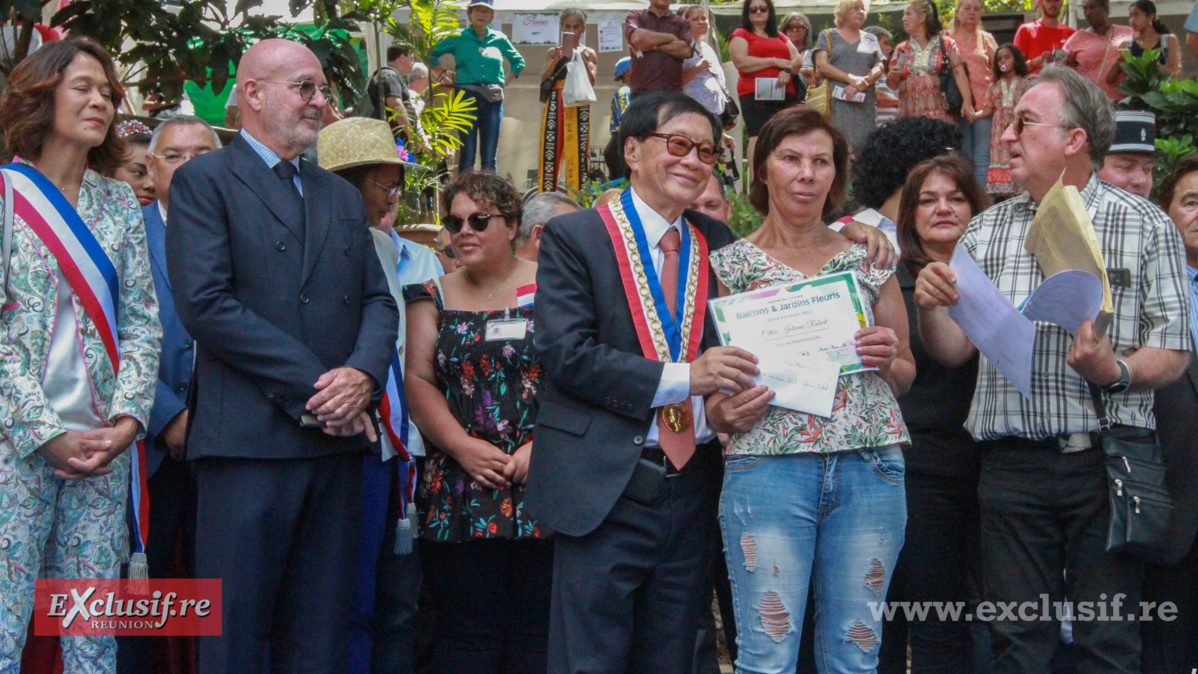 Remise des récompenses du concours des "jardins fleuris"