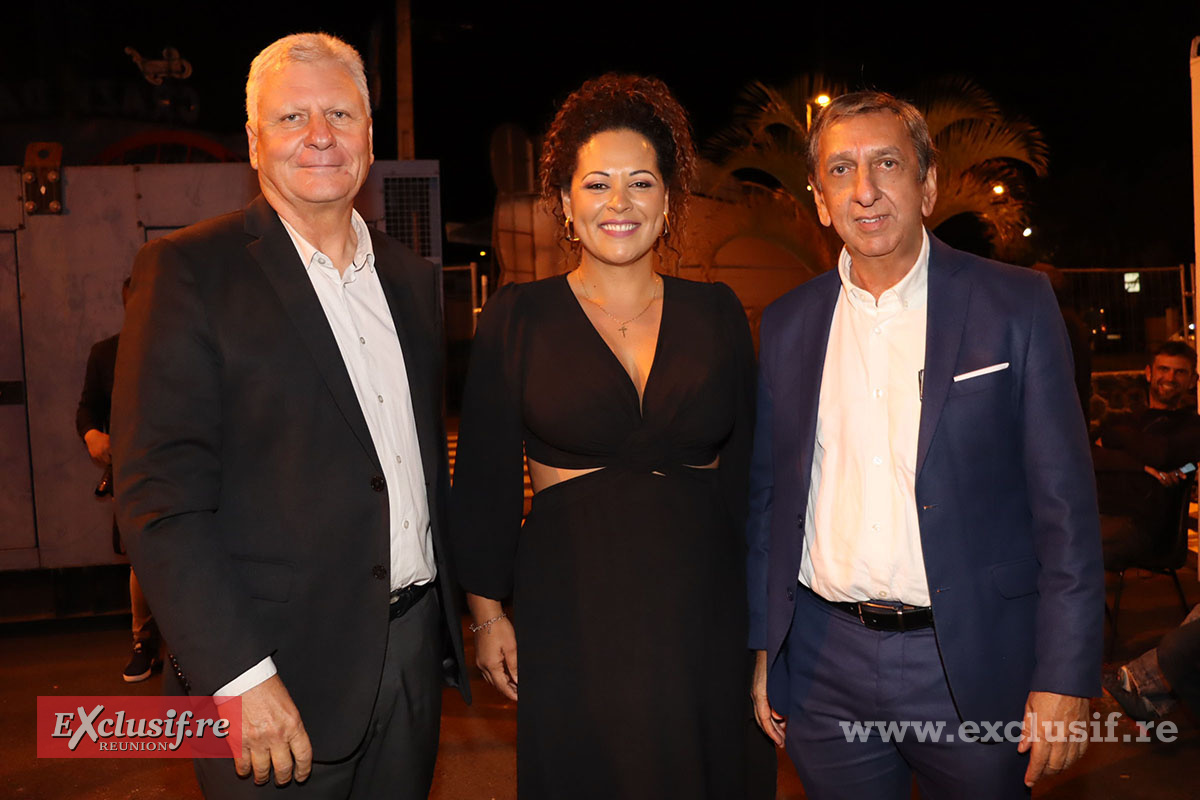 Jacquet Hoarau, Aurélie Hoarau et Aziz Patel