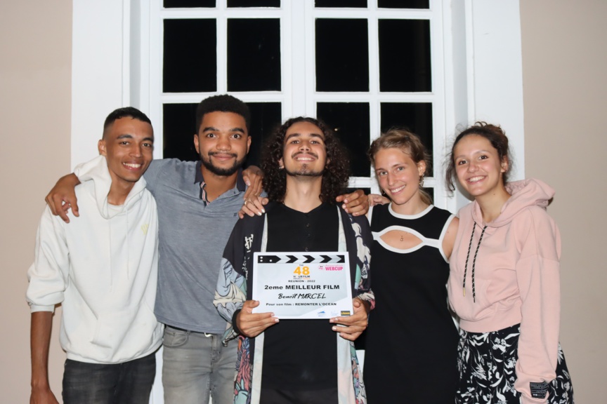 Benoît Marcel a reçu le prix du 2ème Meilleur film