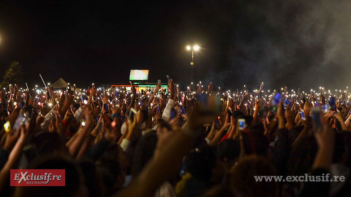 Dadju, Gazo et Alonzo en concert à Saint-Pierre