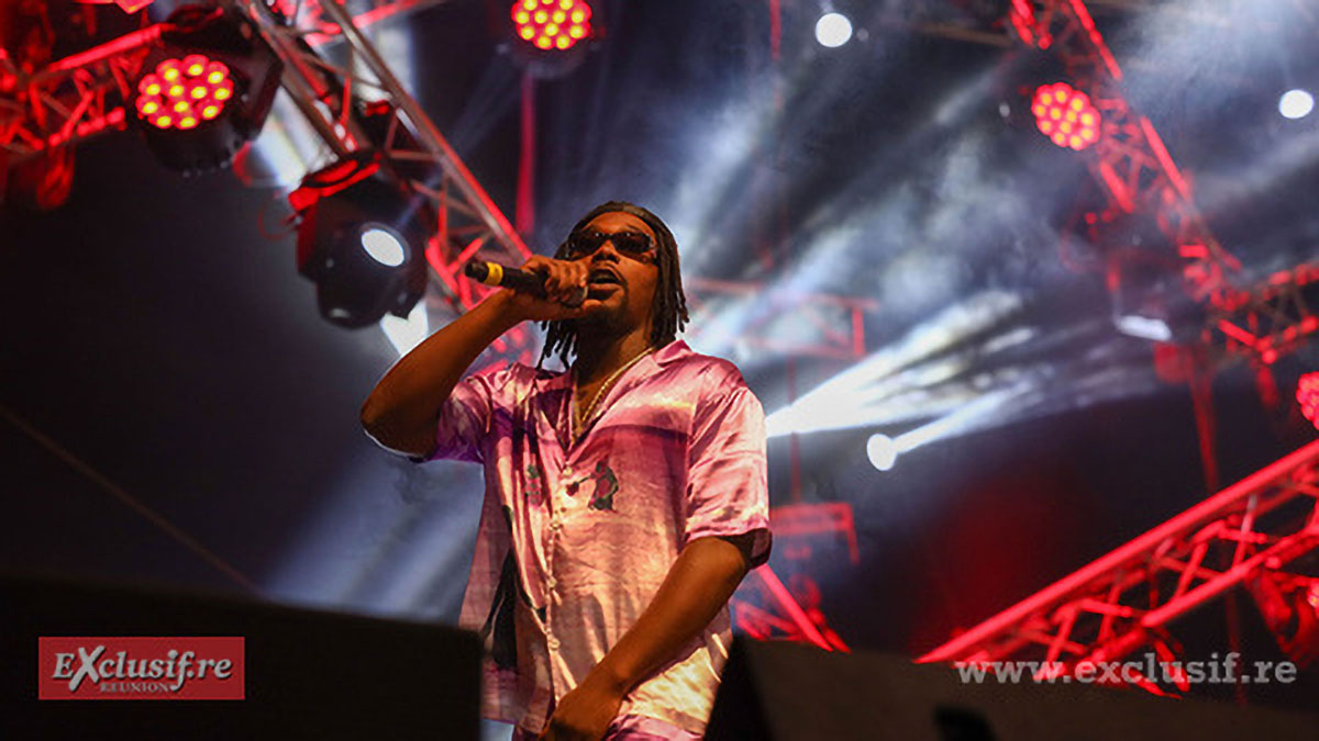 Dadju, Gazo et Alonzo en concert à Saint-Pierre