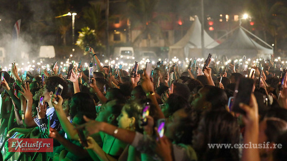 Dadju, Gazo et Alonzo en concert à Saint-Pierre