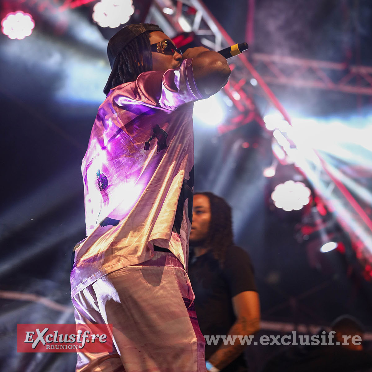 Dadju, Gazo et Alonzo en concert à Saint-Pierre Dadju, Gazo et Alonzo en concert à Saint-Pierre