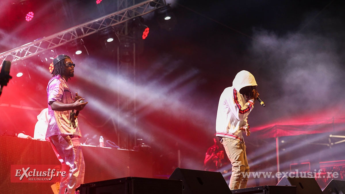 Dadju, Gazo et Alonzo en concert à Saint-Pierre