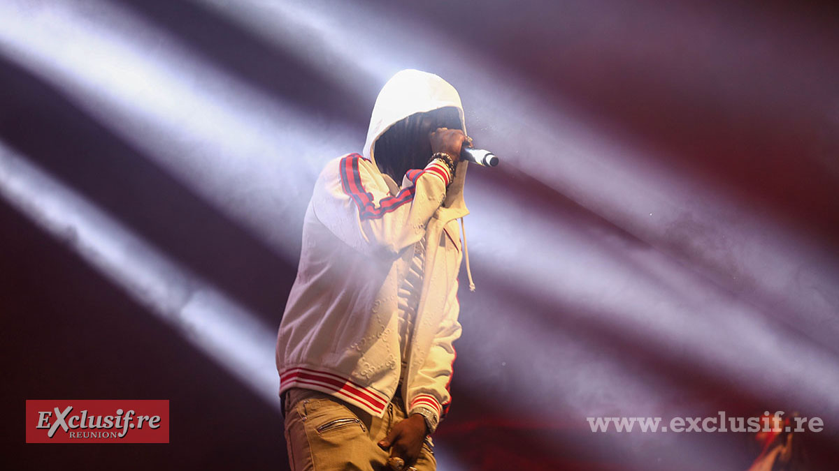 Dadju, Gazo et Alonzo en concert à Saint-Pierre