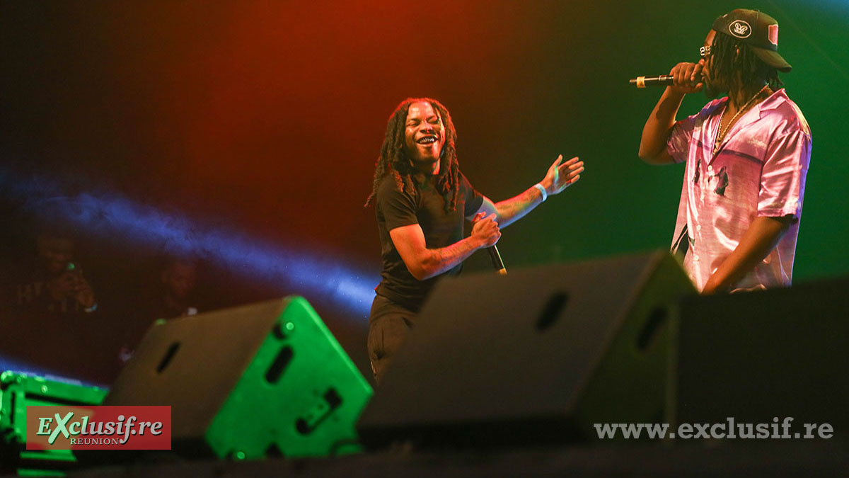 Dadju, Gazo et Alonzo en concert à Saint-Pierre