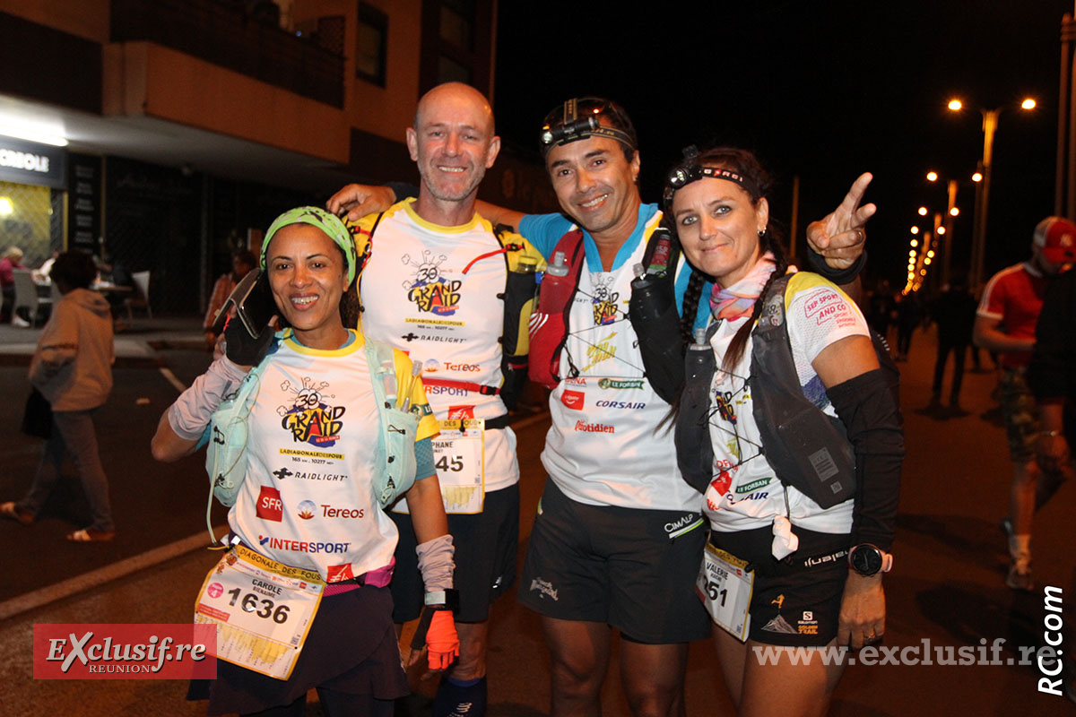 Prêts à  affronter les 165 km du Grand Raid